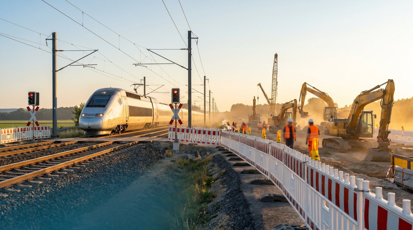Building under live traffic: working safely while the railway runs
