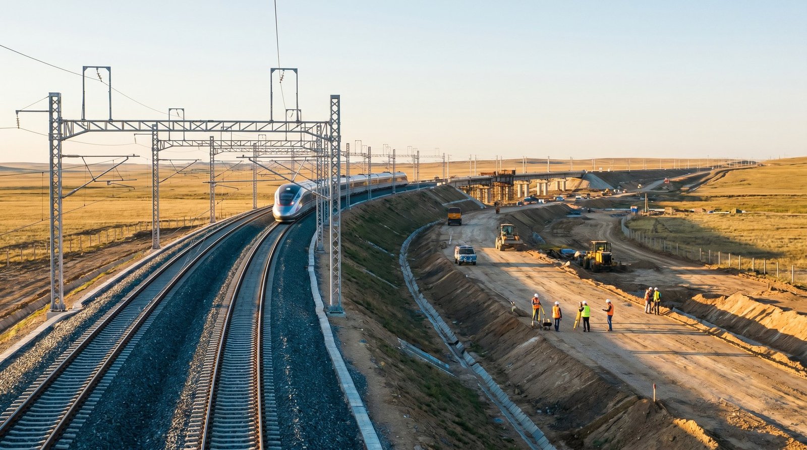 HOAI service phases in railway construction: the 9 phases and site supervision