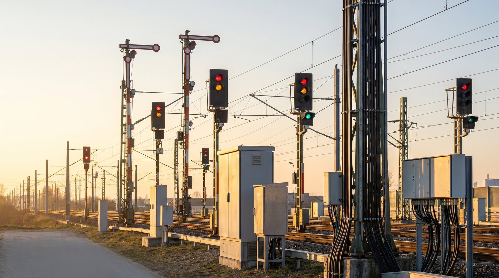 Signalling planning: control and safety technology in railway construction